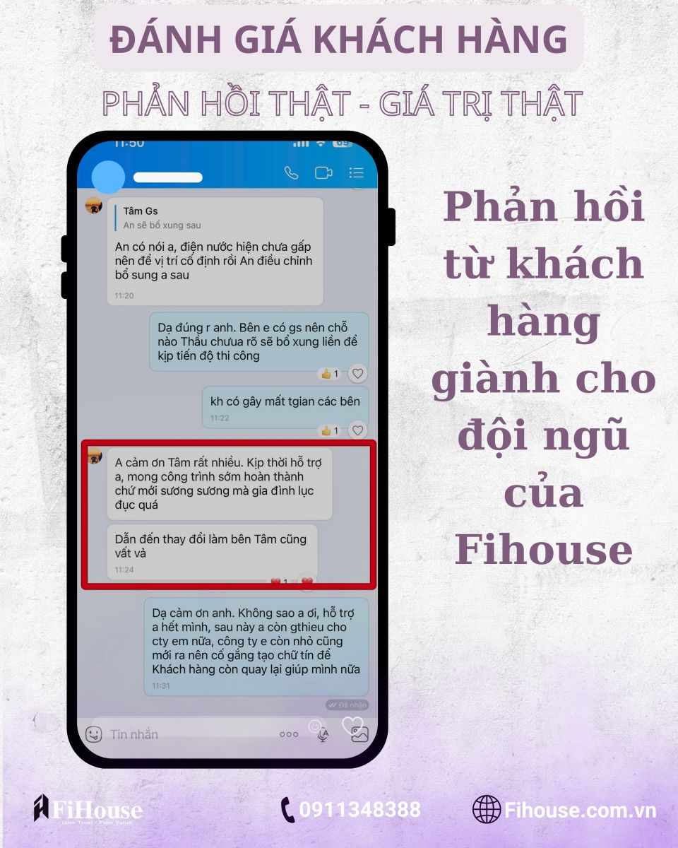 phản hồi khách hàng 