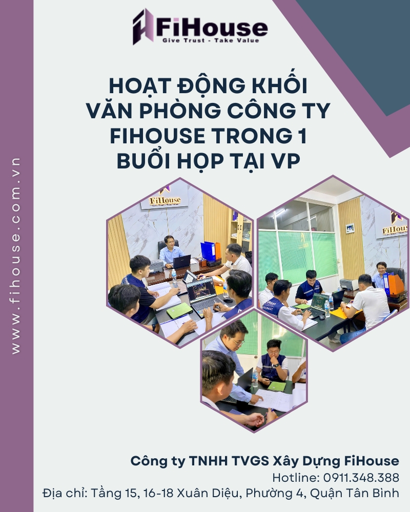 HOẠT ĐỘNG KHỐI VĂN PHÒNG CÔNG TY FIHOUSE