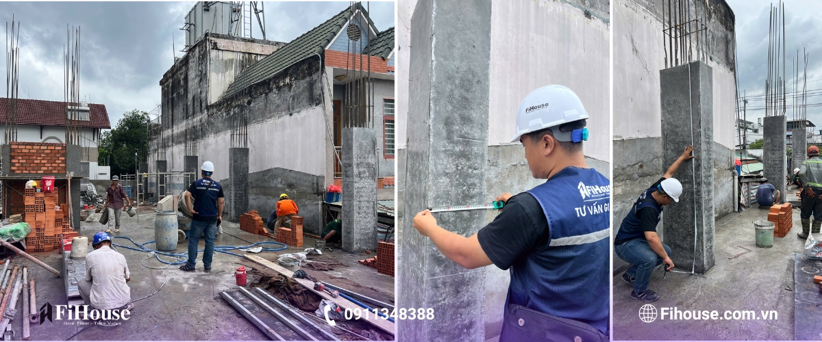 kiểm tra cột bê tông