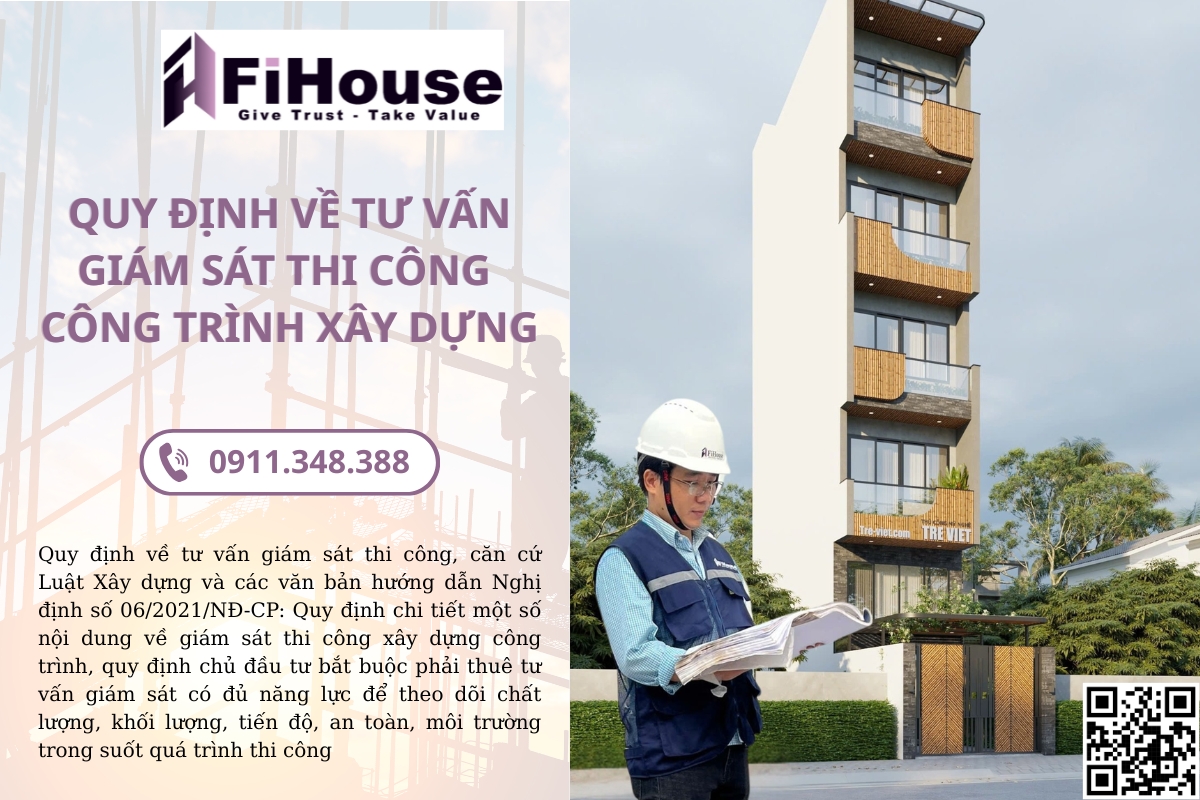 quy định về giám sát thi công
