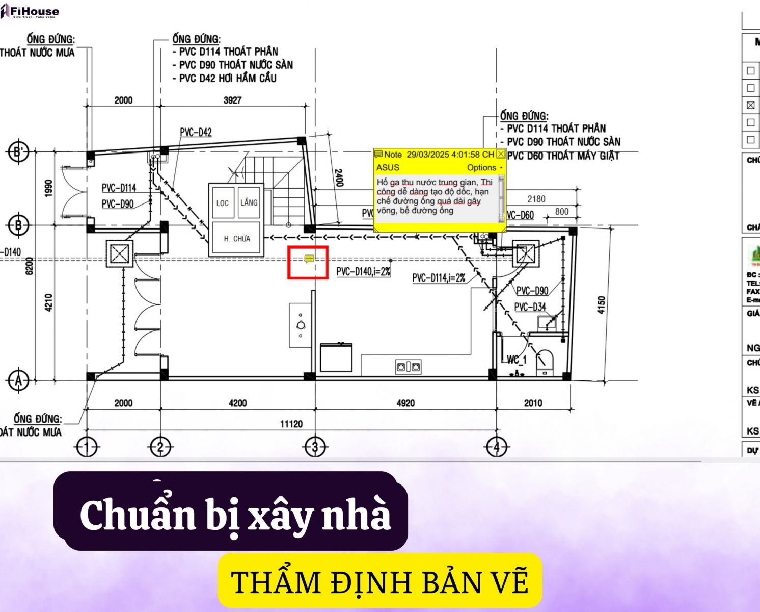 thẩm định bản vẽ