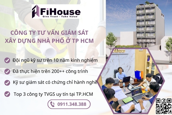 Công Ty Tư Vấn Giám Sát Xây Dựng Nhà Phố Ở TP HCM