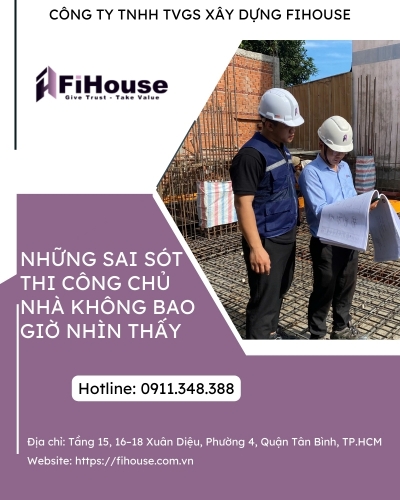 Tư vấn giám sát xây dựng: Những sai sót thi công chủ nhà không bao giờ nhìn thấy
